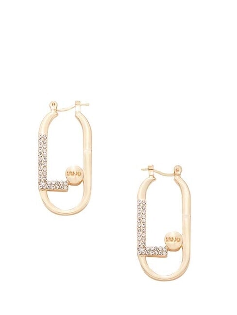 LIUJO CRYSTAL LIGHTS Cercei cu cristale aur - Cercei