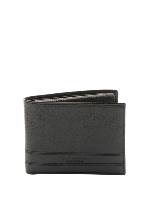 THE BRIDGE CESARE  Portofel din piele negru - Portofele bărbați