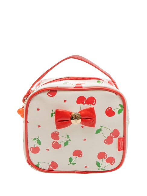 CAMOMILLA CHERRY Geanta de mana mini, cu curea de umar alb - Saci și accesorii pentru copii