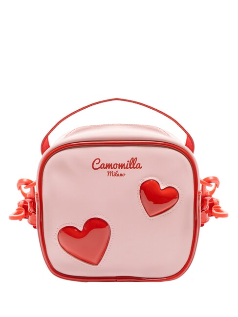 CAMOMILLA PAINTED HEART Geanta de mana mini, cu curea de umar LOLLIPOP PINK - Saci și accesorii pentru copii