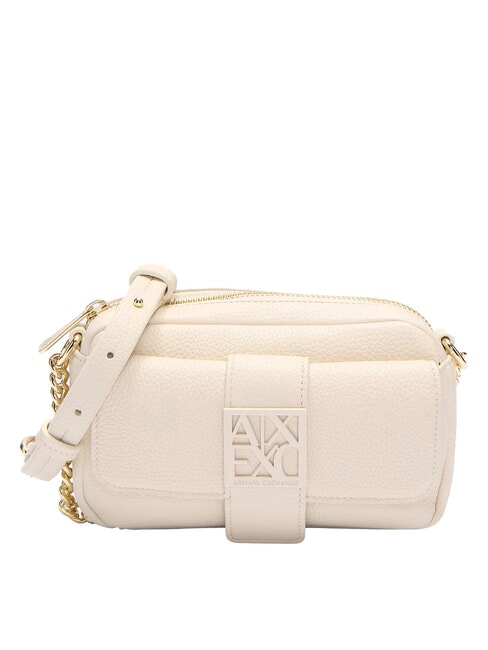 ARMANI EXCHANGE SUSIE SOFT Mini Geanta de umar aproape alb - Genți femei