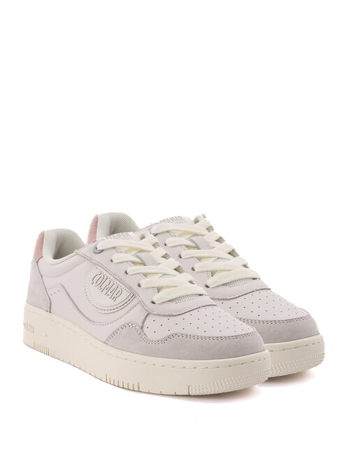 COLMAR AUSTIN LOOK Adidași alb/roz fard de obraz - Pantofi femei