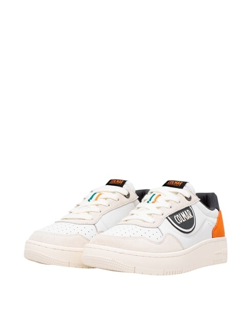 COLMAR AUSTIN MASTER Adidași alb/negru/portocaliu - Pantofi bărbați
