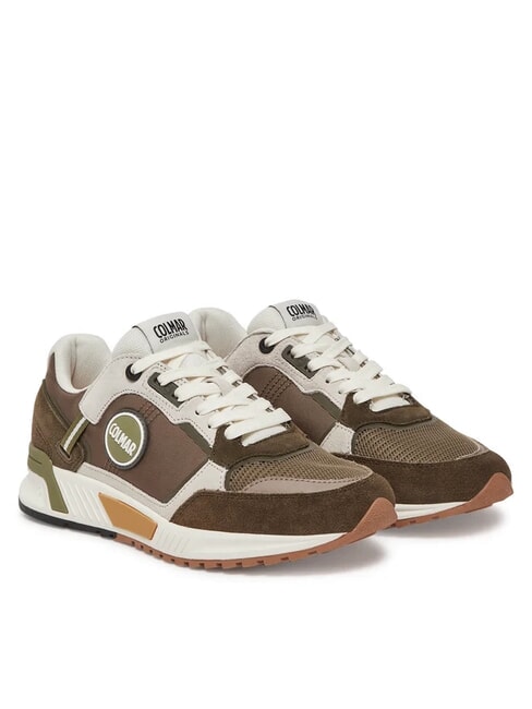 COLMAR DALTON TYPE Adidași verde/alb/portocaliu - Pantofi bărbați