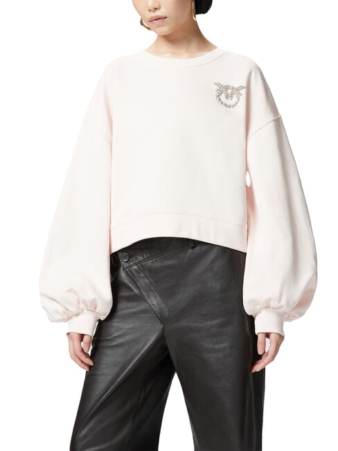 PINKO CERESOLE  Hanorac roz-brun pal - Hanorace pentru femei