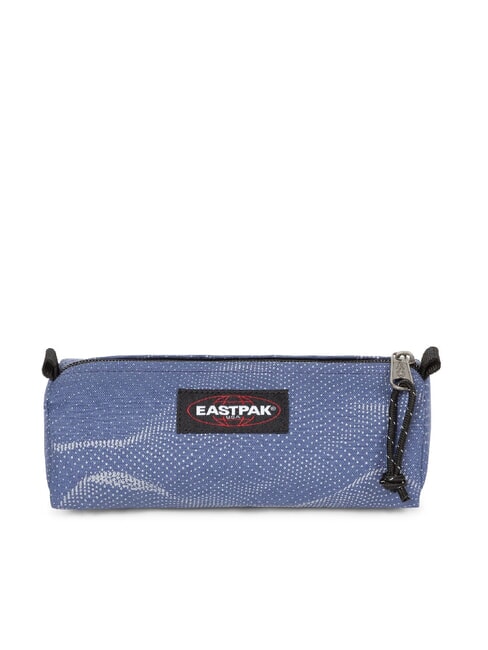 EASTPAK BENCHMARK Husa cu fermoar refleks puncte bleumarin - Penare și accesorii