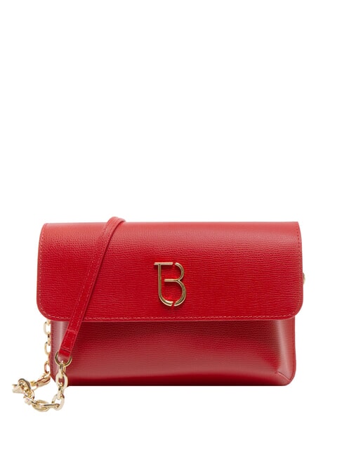 TOSCA BLU BIANCA Lant de geanta de umar din piele CORAL - Genți femei