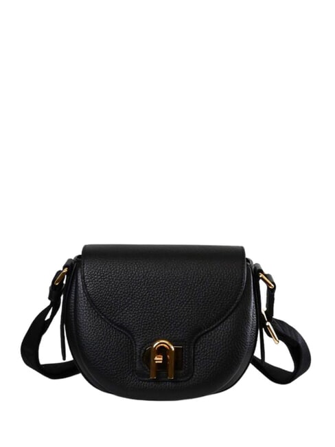 FURLA LOTUS  Mini geanta de umar tonuri de negru + negru - Genți femei