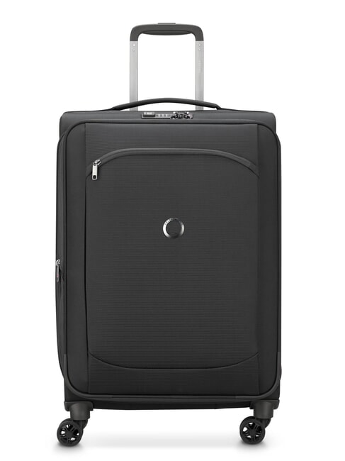 DELSEY MONTMARTRE AIR 2.0 Troller mediu, extensibil negru - Trolere semirigide