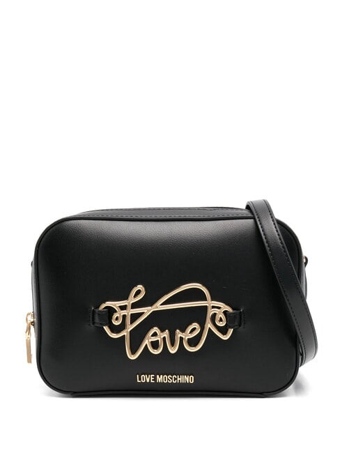 LOVE MOSCHINO CURSIVE LOGO Mini Geanta de umar negru - Genți femei