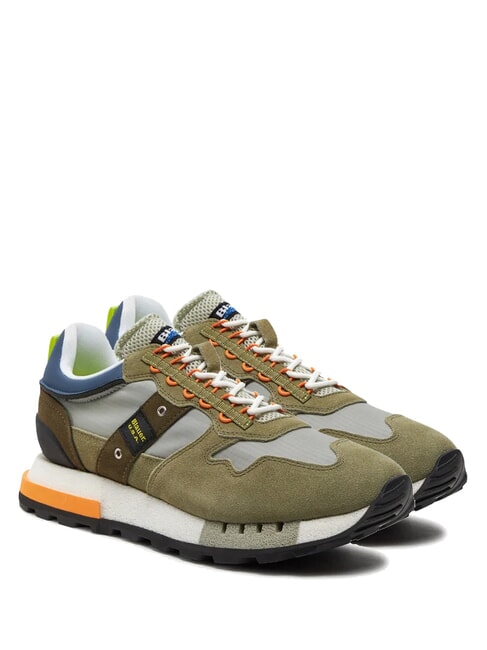 BLAUER HERON Adidași militar/gri - Pantofi bărbați