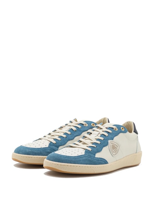 BLAUER MURRAY Adidași alb/aviar - Pantofi bărbați