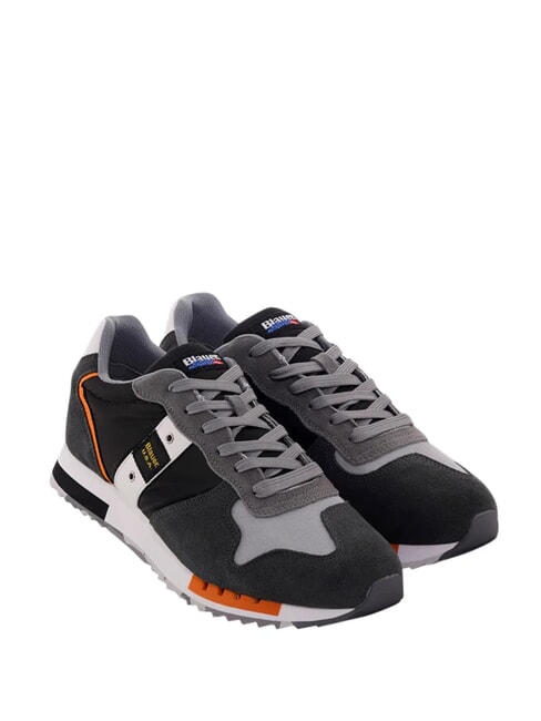 BLAUER QUEENS Adidași de alergare negru/gri - Pantofi bărbați