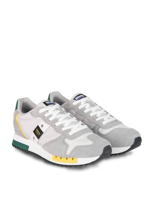 BLAUER QUEENS Adidași de alergare alb/verde - Pantofi bărbați