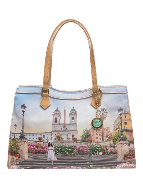 YNOT YESBAG  Geantă mare de umăr floral - Genți femei