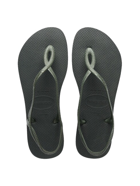 HAVAIANAS Flip-flops LUNA olivegreen - Pantofi femei