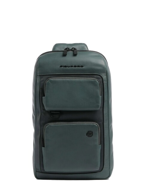 PIQUADRO LIKO Rucsac / Geantă pentru tabletă VERDE - Rucsacuri pentru laptop