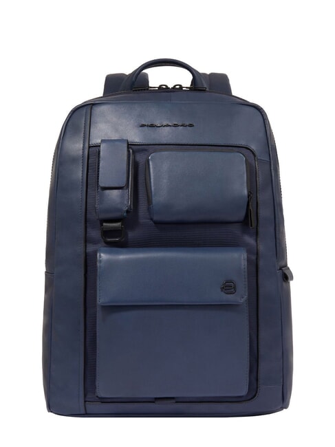 PIQUADRO LIKO Rucsac pentru laptop 14"/ iPad 12,9" albastru - Rucsacuri pentru laptop