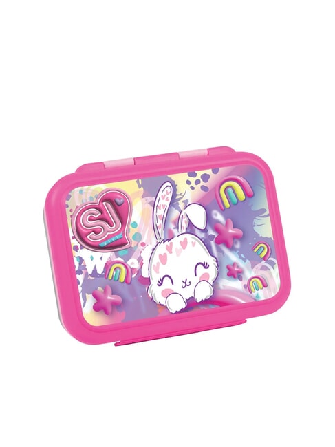 SJGANG BOY & GIRL Cutie de prânz pentru grădiniță, școală primară 0,85 L liliac moale - Saci și accesorii pentru copii