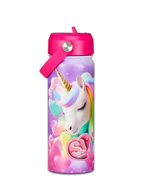 SJGANG BOY & GIRL Sticla termica, 500 ml portocala rosie - Sticle termice