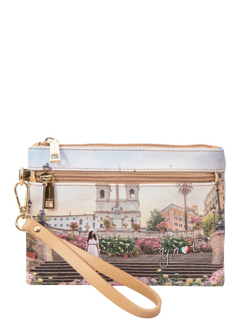 YNOT YESBAG SPECIAL  Geantă clutch plat cu manșetă floral - Genți femei