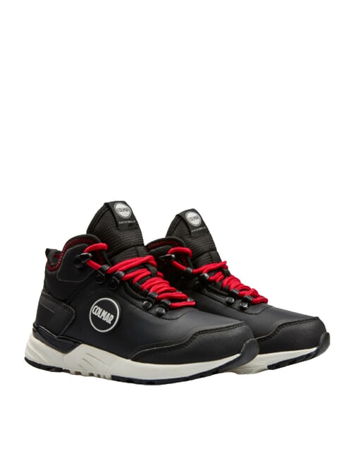 COLMAR COOPER JUMP KIDS Tenisi botine negru/rosu - Pantofi pentru bebeluși
