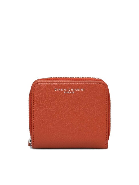 GIANNI CHIARINI WALLETS GRAIN Portofel mic din piele toamnă - Portofele femei