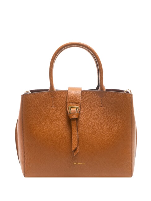 COCCINELLE ALBA Geantă tote din piele ciocanată CUIR - Genți femei