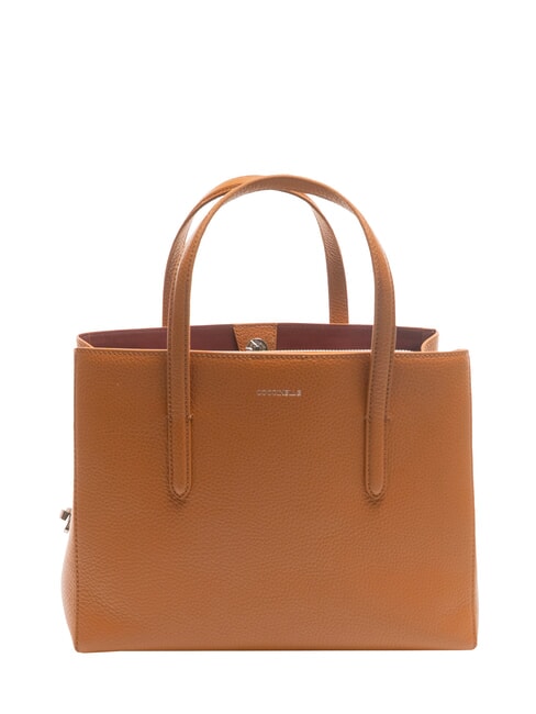 COCCINELLE SWAP Geantă tote din piele ciocanată CUIR - Genți femei