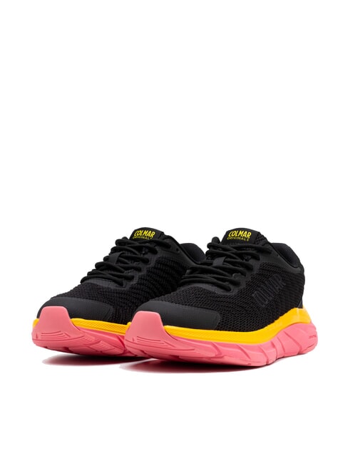 COLMAR URBANTRAIL COLORS Adidași negru-roz aprins/galben aprins - Pantofi unisex
