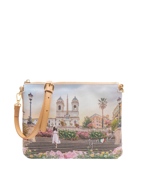 YNOT YESBAG Geanta de umar cu imprimeu floral - Genți femei