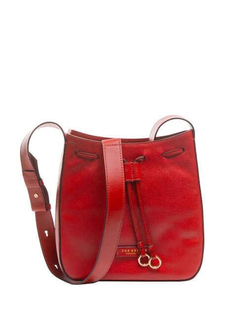 THE BRIDGE CARLOTTA Geantă de umăr tip bucket cireș / aur - Genți femei