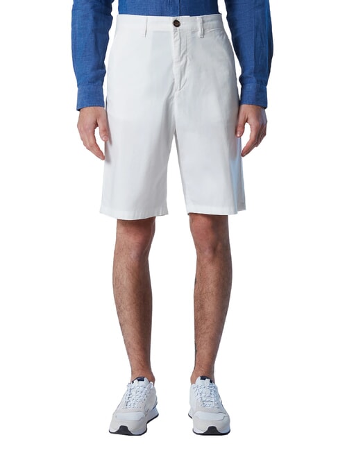 NORTH SAILS FREEDOM Pantaloni scurți chino din bumbac alb - Pantaloni