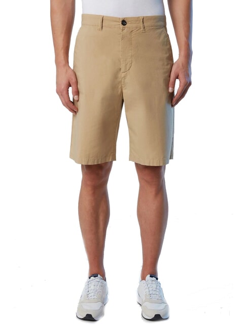 NORTH SAILS FREEDOM Pantaloni scurți chino din bumbac Miere - Pantaloni