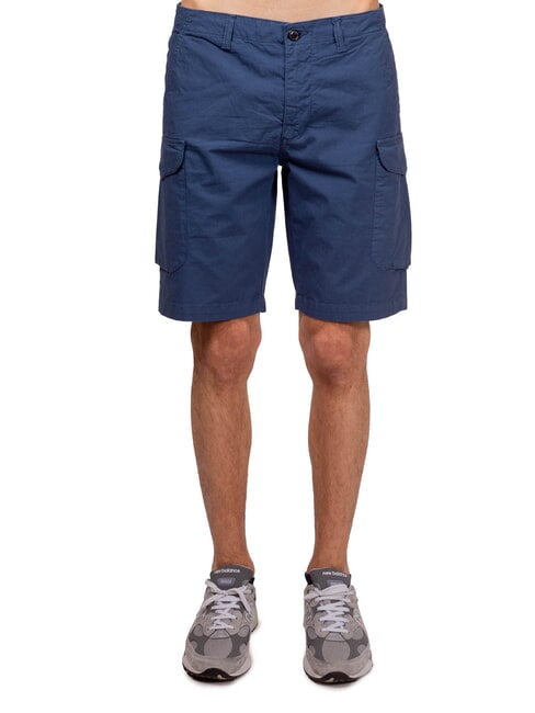 NORTH SAILS AMERICA Pantaloni scurți cargo din bumbac denim închis la culoare - Pantaloni