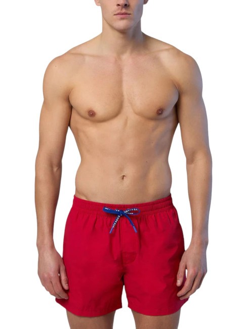 NORTH SAILS VOLLEY Costum de baie boxer cu logo roșu - Costume de baie