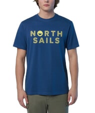 NORTH SAILS LINE PRINT Tricou din bumbac cu imprimeu maxi - tricou