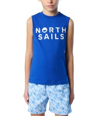 NORTH SAILS PRINTED KIDS Pulover din bumbac cu mâneci la gât surf blue - Tricou copil - 1