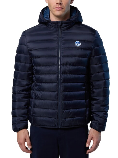 NORTH SAILS SKYE HOODIE Jachetă de puf cu glugă albastru marin - Jachete pentru bărbați