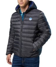 NORTH SAILS SKYE HOODIE Jachetă de puf cu glugă asfalt - Jachete pentru bărbați - 1
