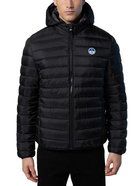NORTH SAILS SKYE HOODIE Jachetă de puf cu glugă negru - Jachete pentru bărbați