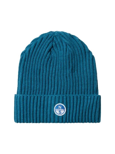 NORTH SAILS ROUND LOGO Șapcă cu nervuri late apa verde - Căciuli