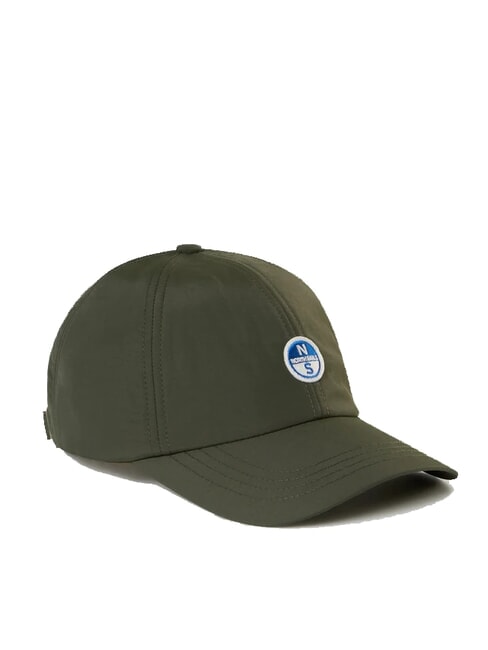 NORTH SAILS ROUND LOGO Șapcă de baseball verde de pădure - Căciuli