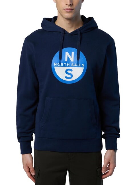 NORTH SAILS GRAPHIC Hanorac din bumbac albastru marin - hanorace