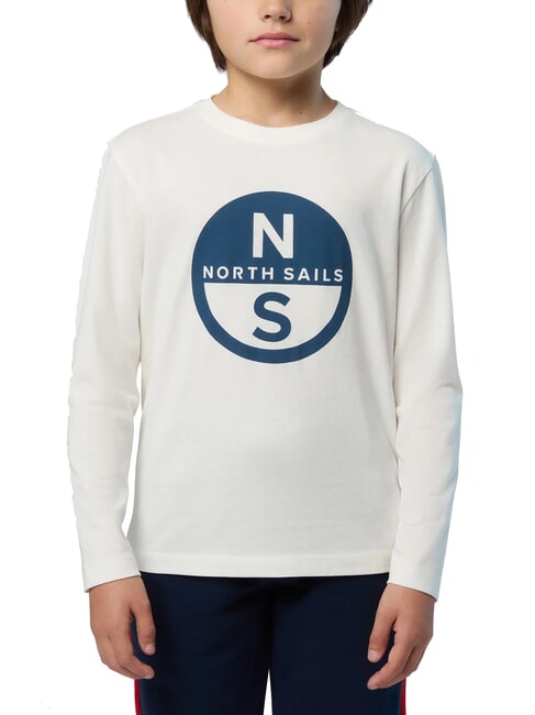 NORTH SAILS GRAPHIC KIDS Cămașă cu mânecă lungă din bumbac Bezea - Tricou copil