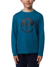 NORTH SAILS GRAPHIC KIDS Cămașă cu mânecă lungă din bumbac - Tricou copil