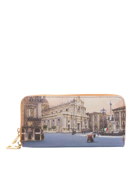 YNOT YESBAG SPECIAL Portofel mare cu fermoar catedrala catania - Portofele femei