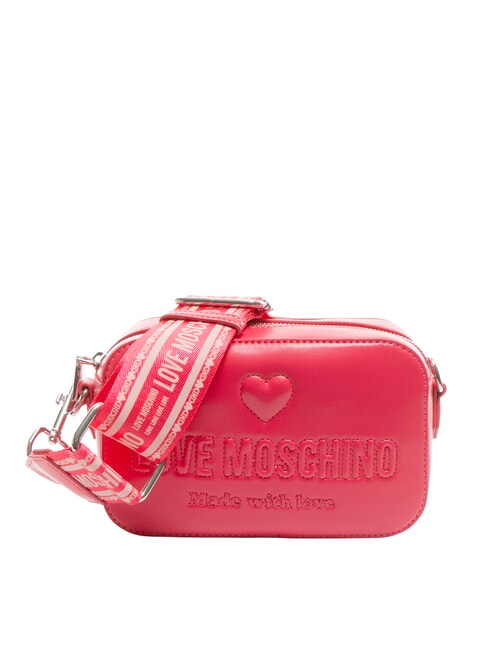 LOVE MOSCHINO MADE WITH LOVE Mini Geanta de umar fucsie - Genți femei
