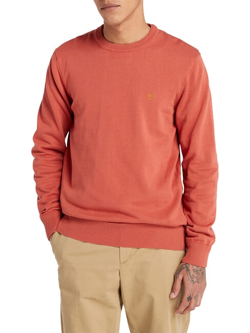 TIMBERLAND WILLIAMS RIVER Pulover cu gât ulei de chili - hanorace