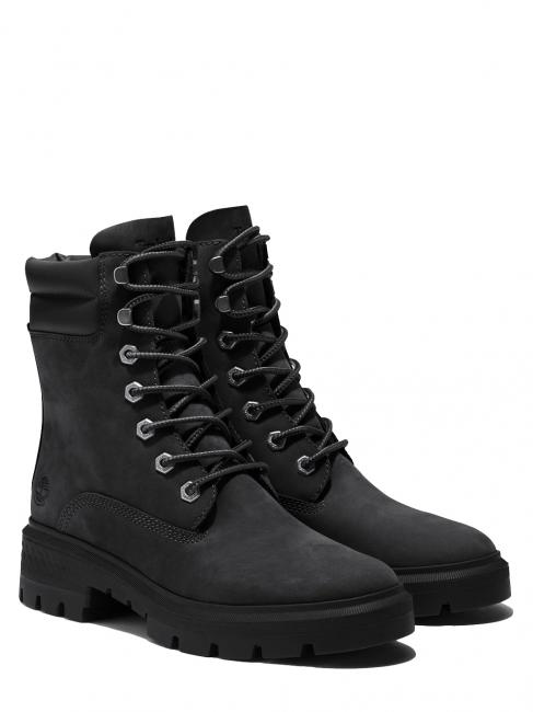 TIMBERLAND CORTINA VALLEY 6 Inch Botine din piele Jetblack - Pantofi femei